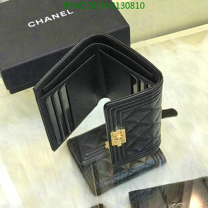 Chanel Bags ( 4A )-Wallet-,Code: TV0130810,$: 89USD