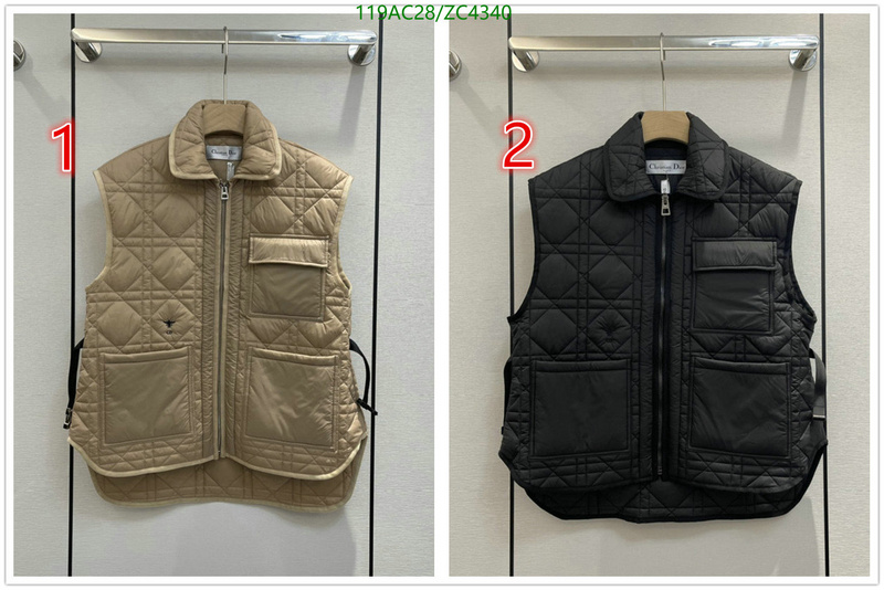 Down jacket Women-Dior, Code: ZC4340,$: 119USD