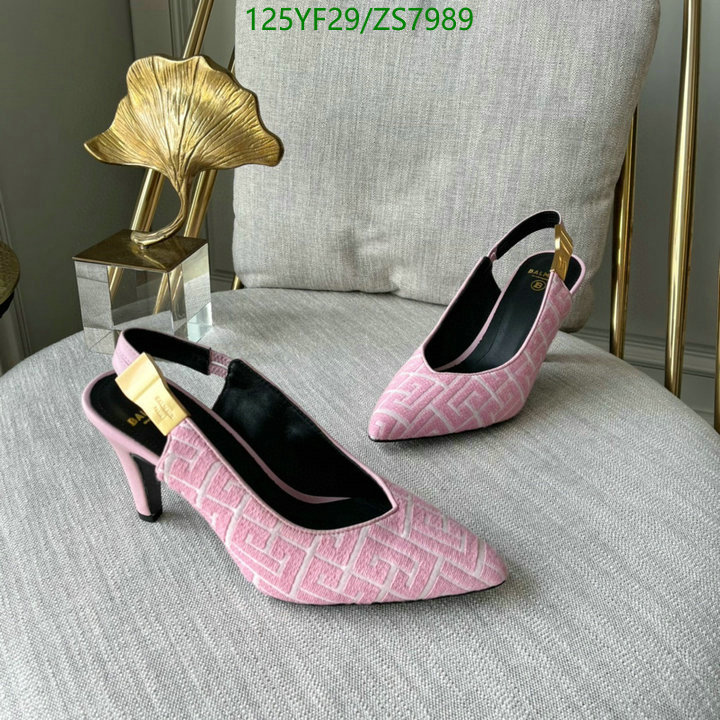 Women Shoes-Balmain, Code: ZS7989,$: 125USD