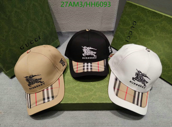 Cap -(Hat)-Burberry, Code: HH6093,$: 27USD