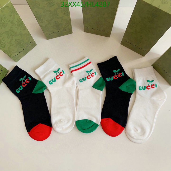 Sock-Gucci, Code: HL4287,$: 32USD