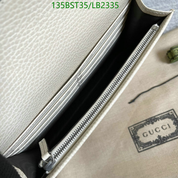 Gucci Bag-(Mirror)-Diagonal-,Code: LB2335,$: 135USD