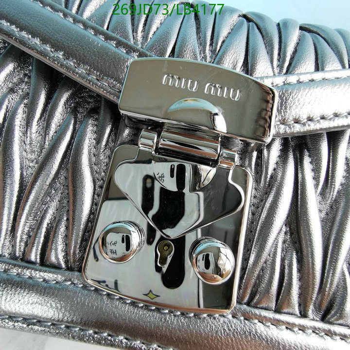 Miu Miu Bag-(Mirror)-Diagonal-,Code: LB4177,$: 269USD