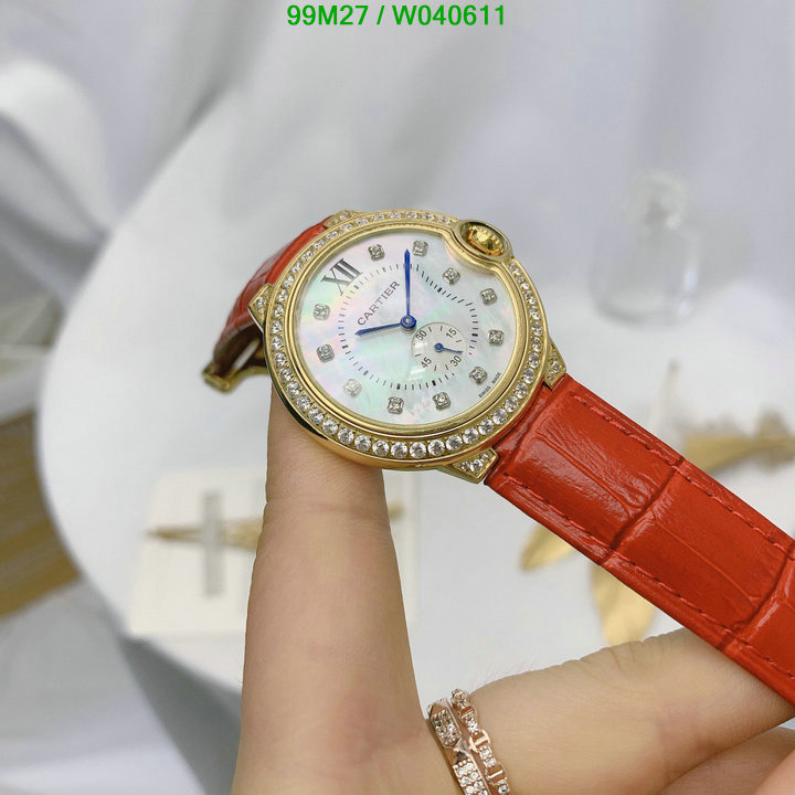 Watch-4A Quality-Cartier, Code: W040611,$: 99USD