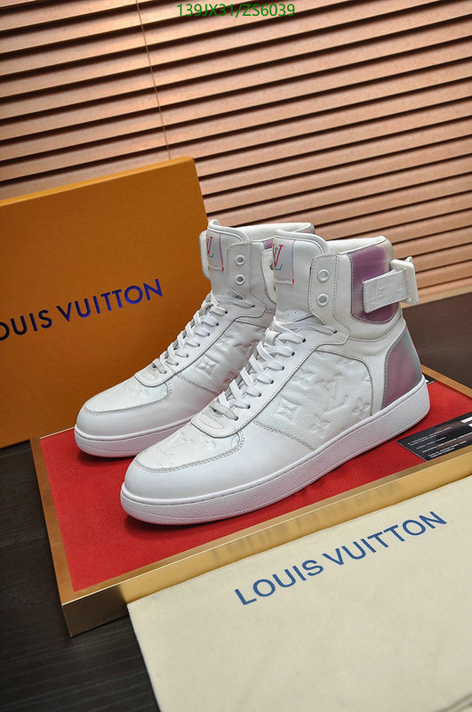 Men shoes-LV, Code: ZS6039,$: 139USD