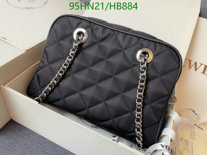 Prada Bag-(4A)-Handbag-,Code: HB884,$: 95USD