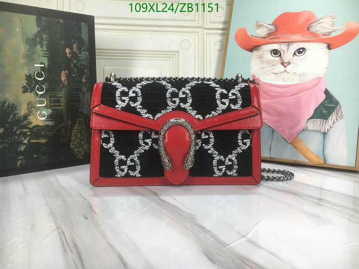 Gucci Bag-(4A)-Dionysus-,Code: ZB1151,$: 109USD