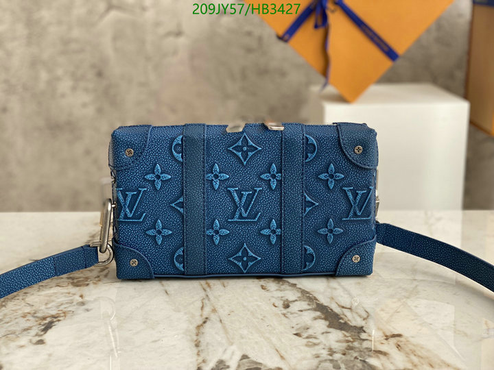 LV Bags-(Mirror)-Petite Malle-,Code: HB3427,$: 209USD