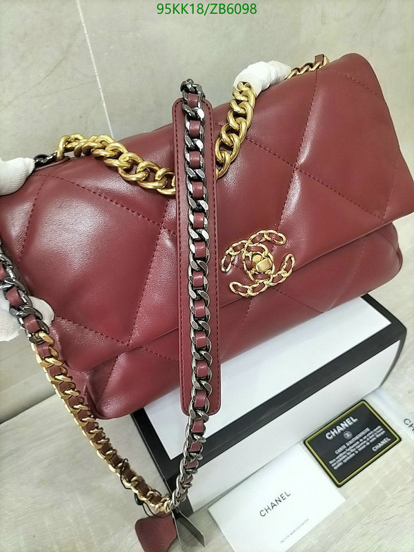 Chanel Bags ( 4A )-Diagonal-,Code: ZB6098,$: 95USD