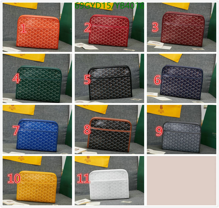 Goyard Bag-(4A)-Clutch-,Code: YB4016,$: 69USD