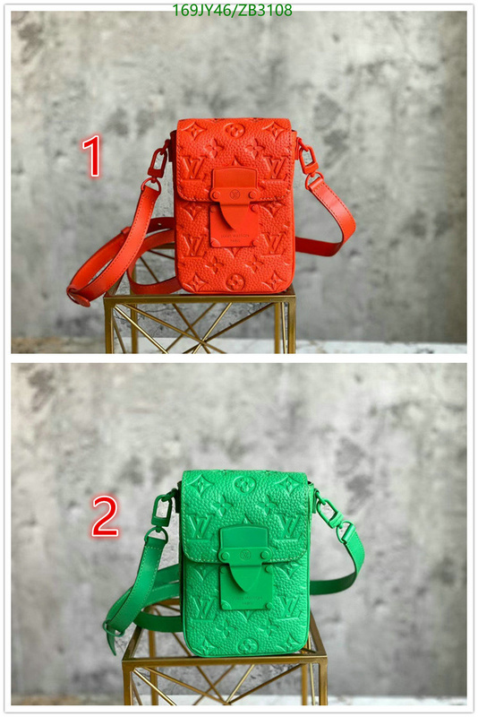 LV Bags-(Mirror)-Pochette MTis-Twist-,Code: ZB3108,$: 169USD