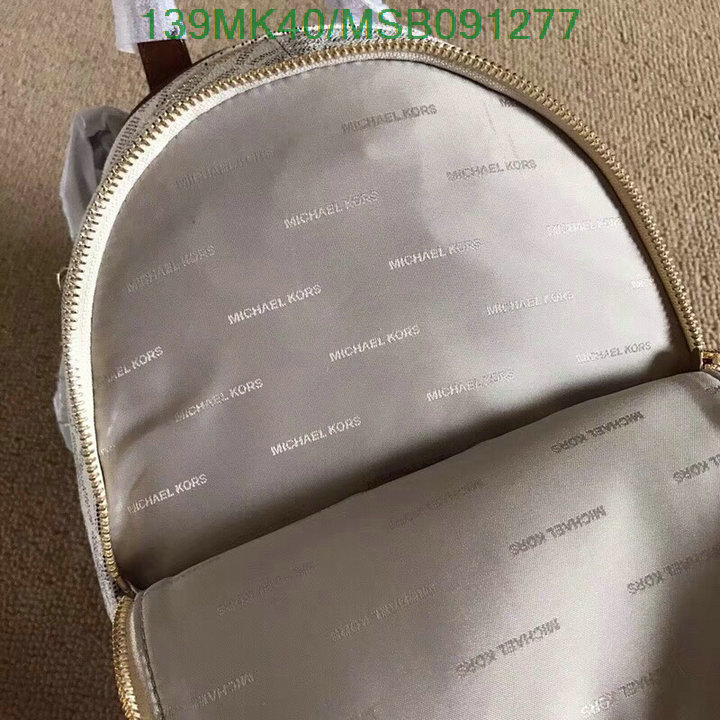 Michael Kors Bag-(Mirror)-Backpack-,Code: MSB091277,$: 139USD