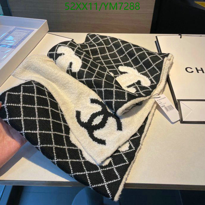 Scarf-Chanel, Code: YM7288,$: 52USD