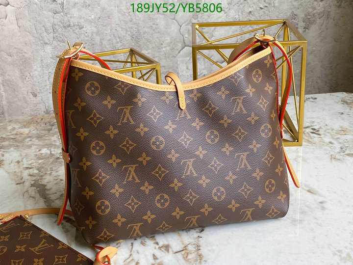 LV Bags-(Mirror)-Handbag-,Code: YB5806,$: 189USD