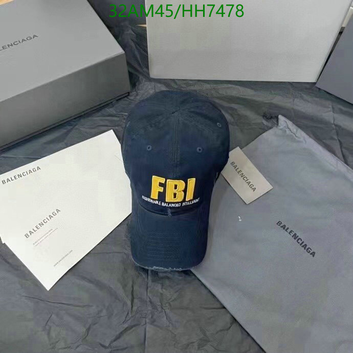 Cap -(Hat)-Balenciaga, Code: HH7478,$: 32USD