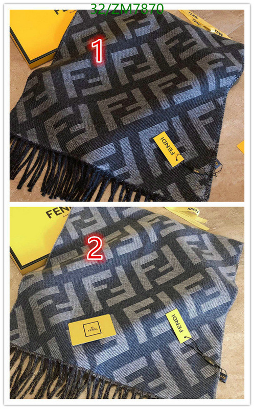 Scarf-Fendi, Code: ZM7870,$: 32USD