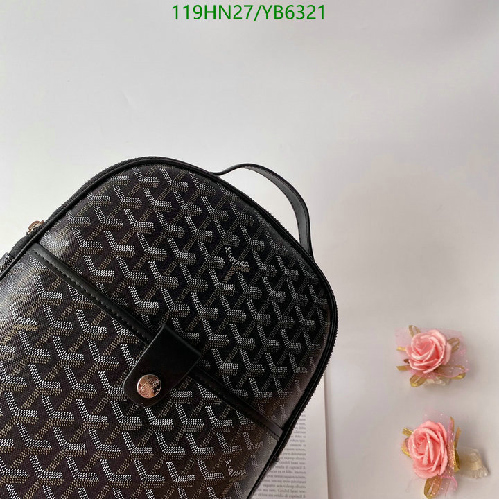 Goyard Bag-(4A)-Backpack-,Code: YB6321,$: 119USD