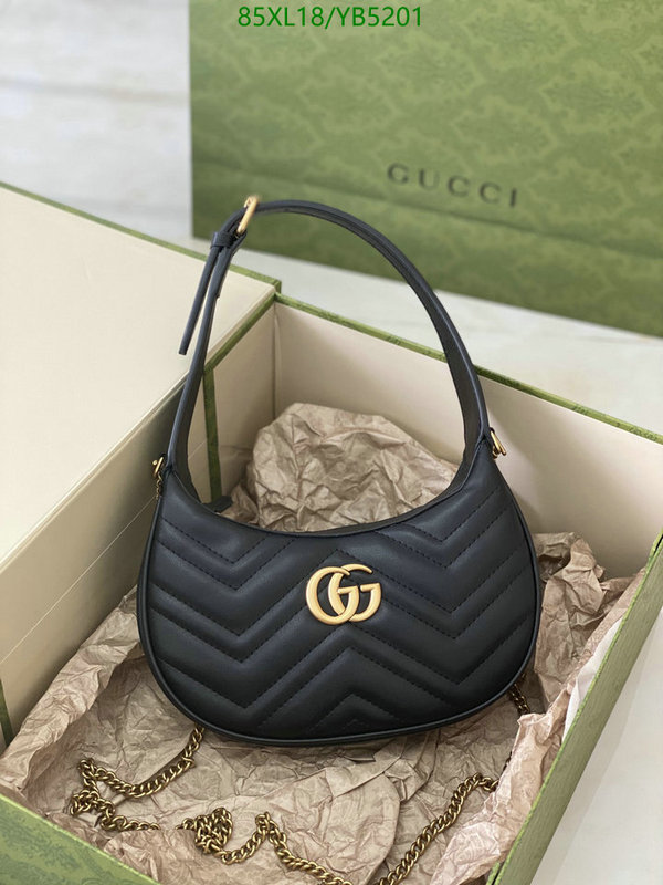 Gucci Bag-(4A)-Marmont,Code: YB5201,$: 85USD