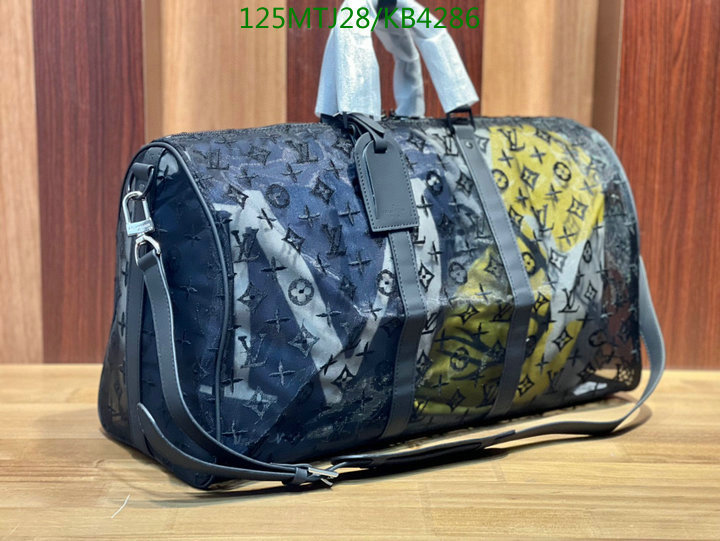 LV Bags-(4A)-Keepall BandouliRe 45-50-,Code: KB4286,$: 125USD