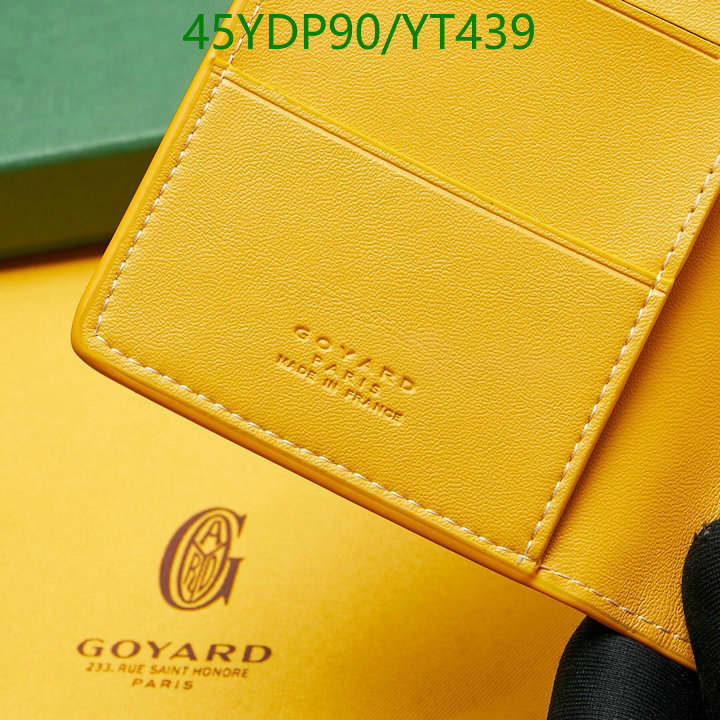 Goyard Bag-(Mirror)-Wallet-,Code: YT439,$: 45USD