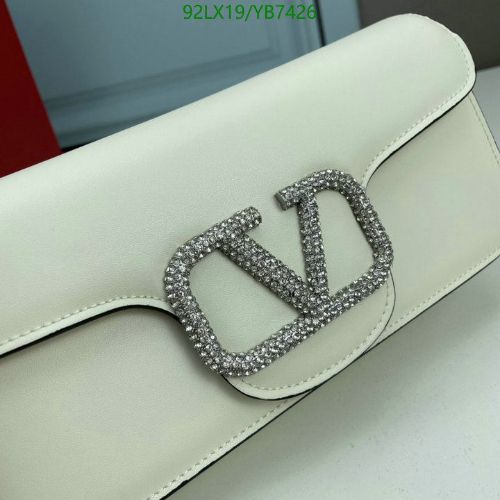 Valentino Bag-(4A)-LOC-V Logo ,Code: YB7426,$: 92USD