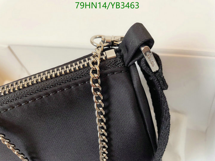 Prada Bag-(4A)-Diagonal-,Code: YB3463,$: 79USD