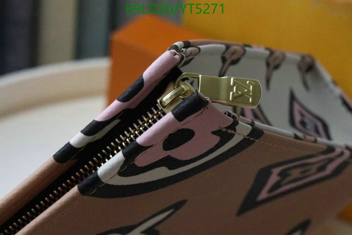 LV Bags-(Mirror)-Wallet-,Code: YT5271,$: 89USD