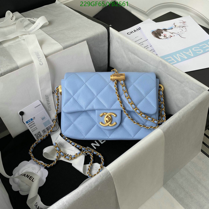 Chanel Bags -(Mirror)-Diagonal-,Code: YB2561,$: 229USD