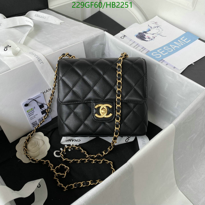 Chanel Bags -(Mirror)-Diagonal-,Code: HB2251,$: 229USD