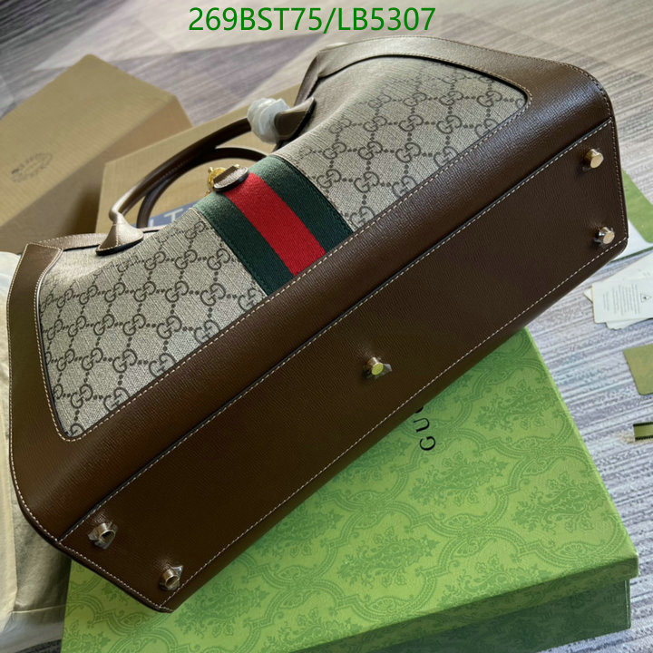 Gucci Bag-(Mirror)-Handbag-,Code: LB5307,$: 269USD