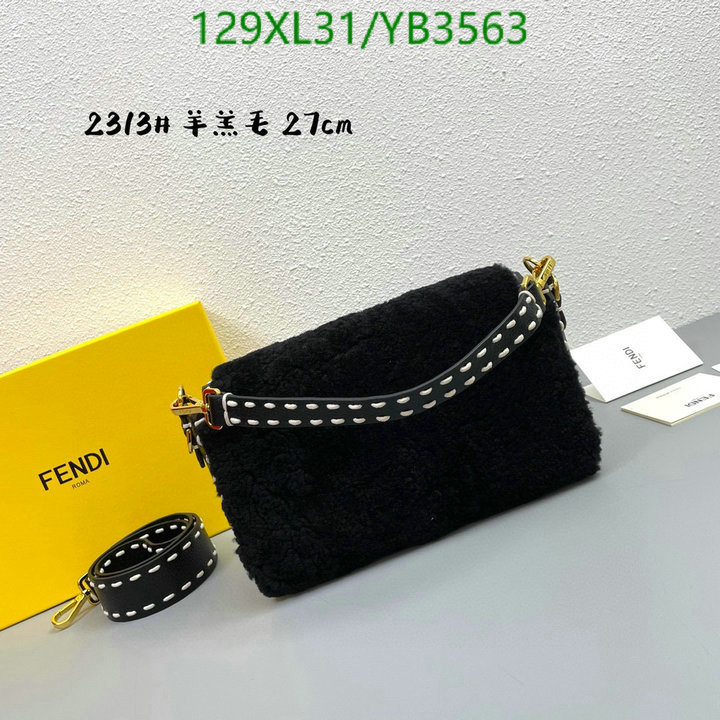 Fendi Bag-(4A)-Baguette-,Code: YB3563,$: 129USD