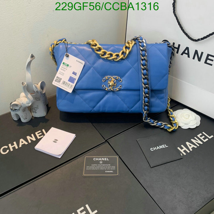 Chanel Bags -(Mirror)-Diagonal-,Code: CCBA1316,$: 229USD