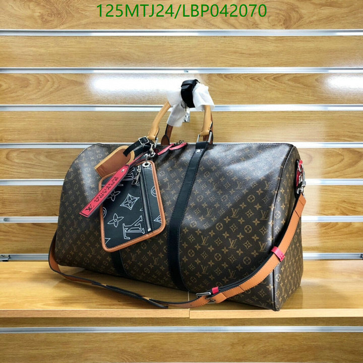 LV Bags-(4A)-Keepall BandouliRe 45-50-,Code: LBP042070,$: 125USD