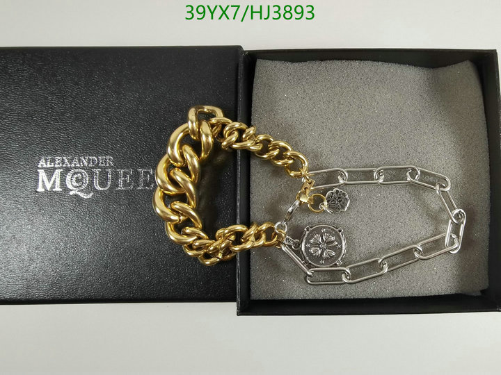 Jewelry-Alexander McQueen, Code: HJ3893,$: 39USD