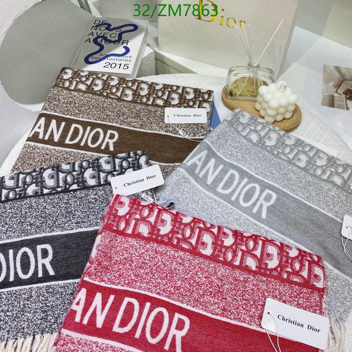 Scarf-Dior, Code: ZM7863,$: 32USD