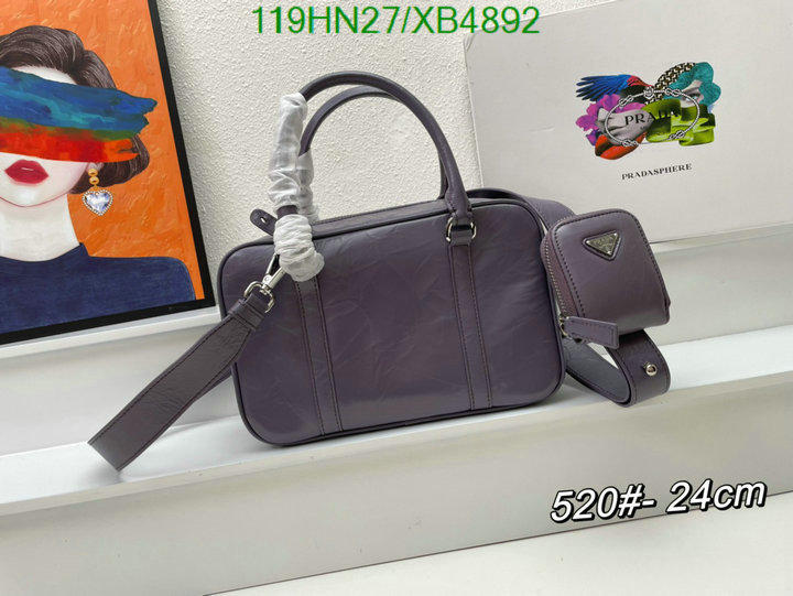 Prada Bag-(4A)-Diagonal-,Code: XB4892,$: 119USD