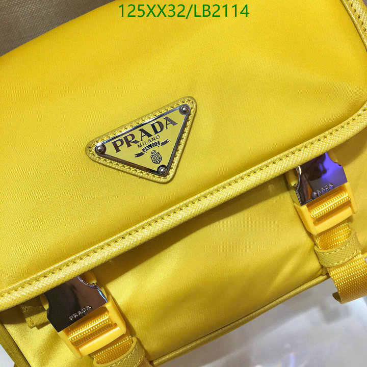 Prada Bag-(Mirror)-Diagonal-,Code: LB2114,$: 125USD