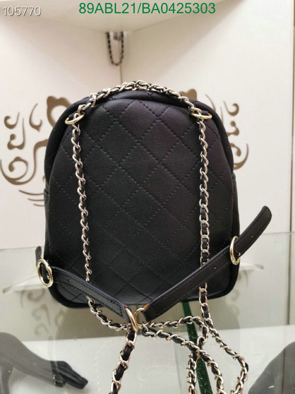 Chanel Bags ( 4A )-Backpack-,Code: BA04252303,$: 89USD