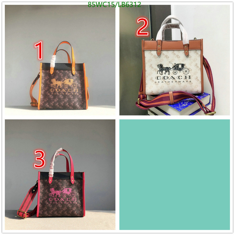 Coach Bag-(4A)-Tote-,Code: LB6312,$: 85USD