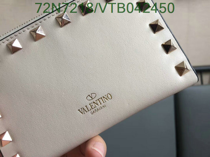 Valentino Bag-(Mirror)-Wallet-,Code: VTB042450,$:72USD