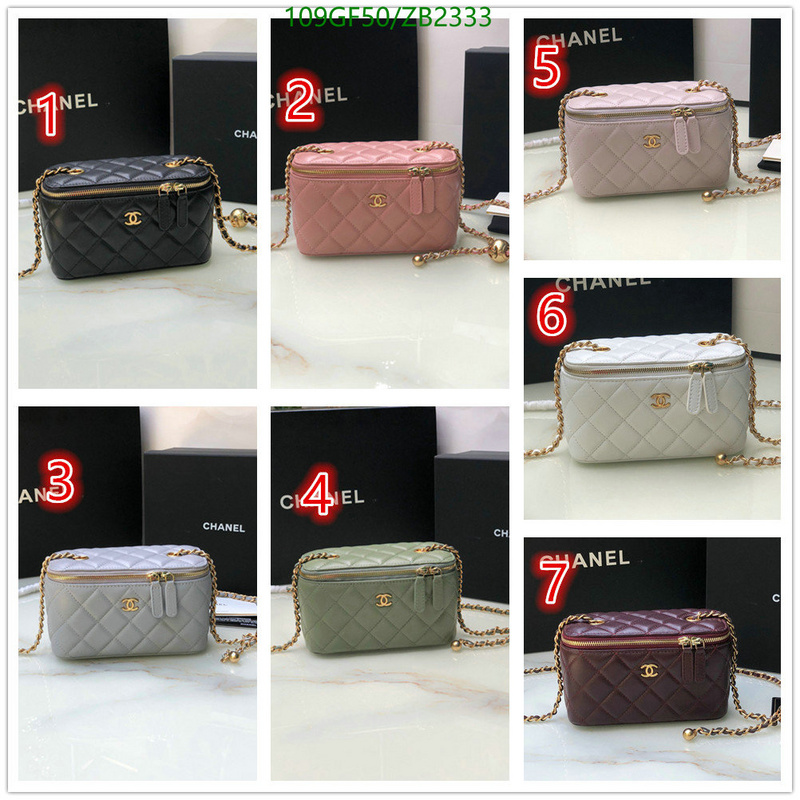 Chanel Bags -(Mirror)-Vanity--,Code: ZB2333,$: 169USD