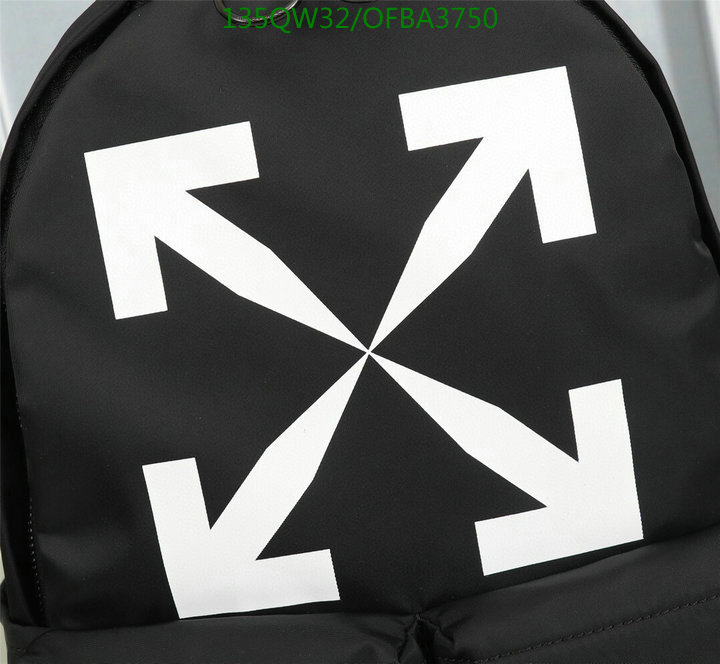 Off-White Bag-(Mirror)-Backpack-,Code: OFBA3750,$: 135USD