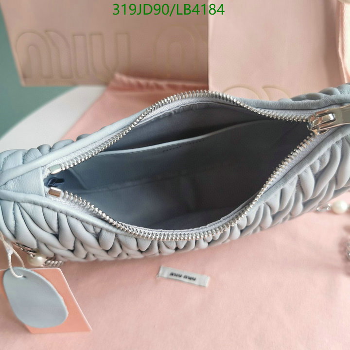 Miu Miu Bag-(Mirror)-Handbag-,Code: LB4184,$: 319USD