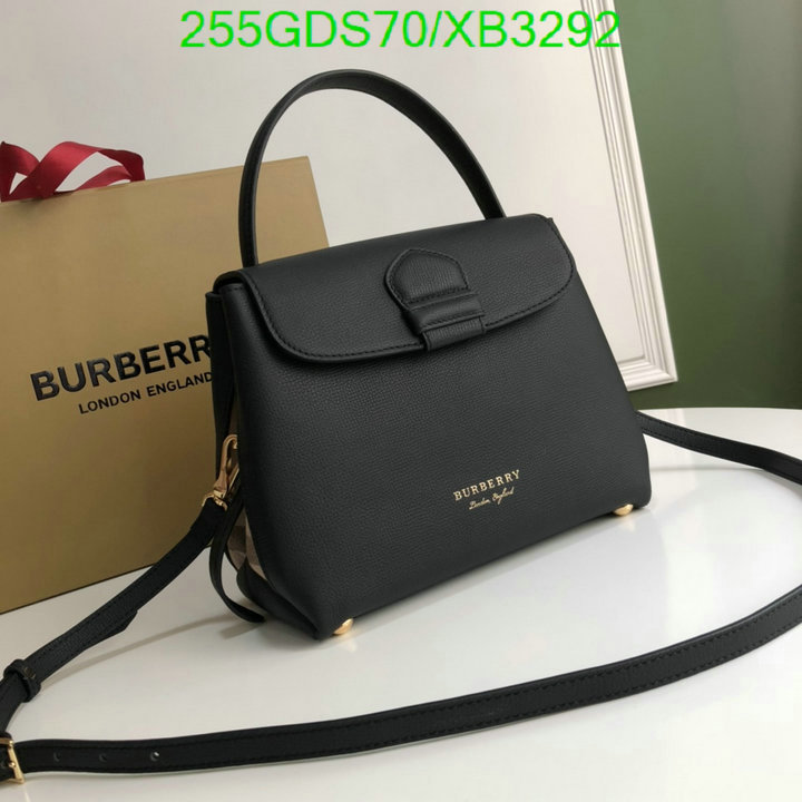 Burberry Bag-(Mirror)-Diagonal-,Code: XB3292,$: 255USD