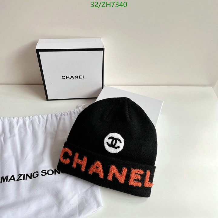 Cap -(Hat)-Chanel,Code: ZH7340,$: 32USD