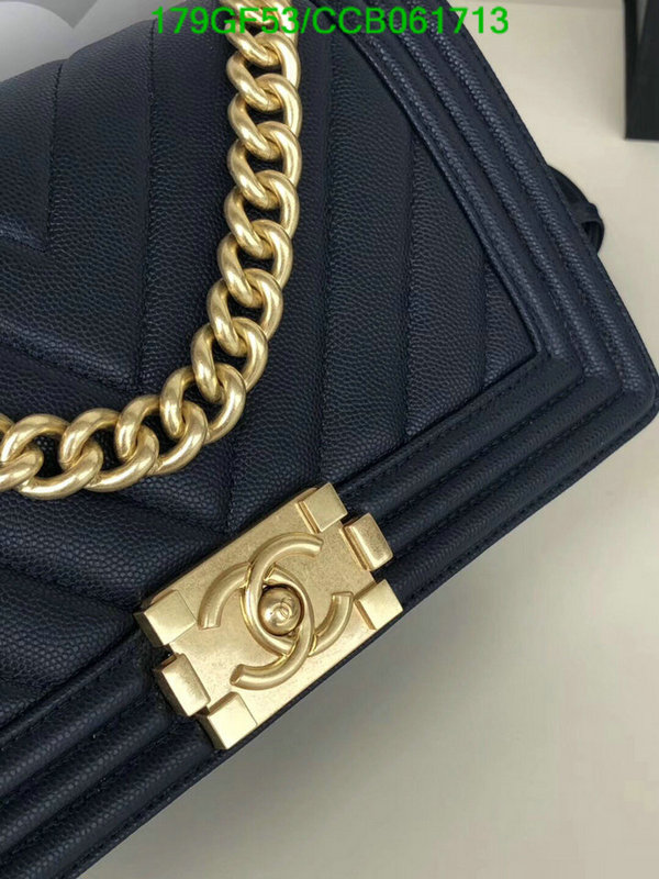 Chanel Bags -(Mirror)-Le Boy,Code: CCB061713,$: 179USD