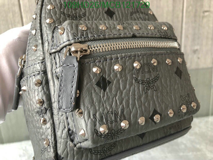 MCM Bag-(Mirror)-Backpack-,Code: MCB121729,$: 109USD