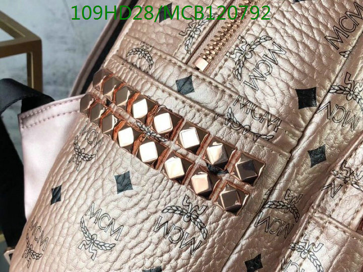 MCM Bag-(Mirror)-Backpack-,Code: MCB120792,$: 109USD