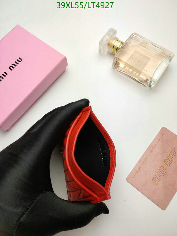 Miu Miu Bag-(4A)-Wallet-,Code: LT4927,$: 39USD