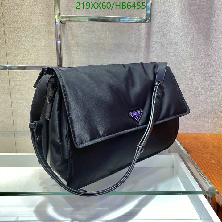 Prada Bag-(Mirror)-Diagonal-,Code: HB6455,$: 219USD